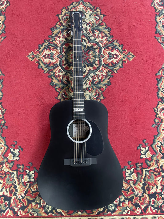 Martin X Series DX Johnny Cash Signature Acoustic Electric Guitar