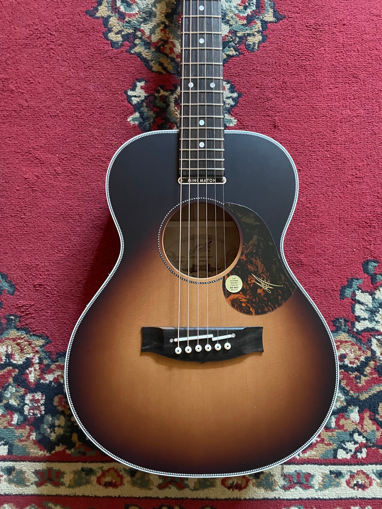 Maton Troubadour Mini EMTB-6 Electric Acoustic Guitar