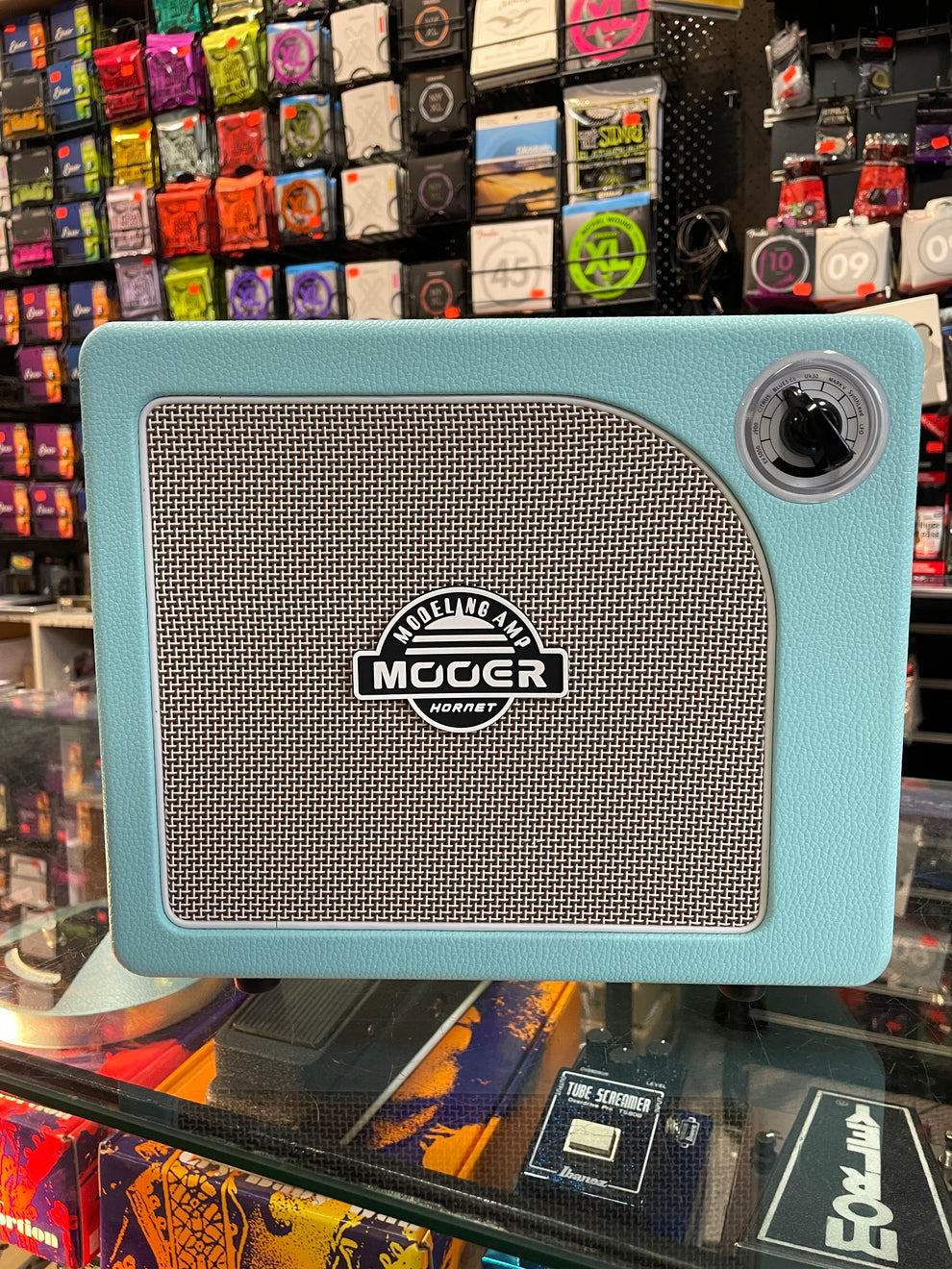 Mooer Hornet 15 Electric Guitar Combo Amplifier - Blue – Guitar Paradise