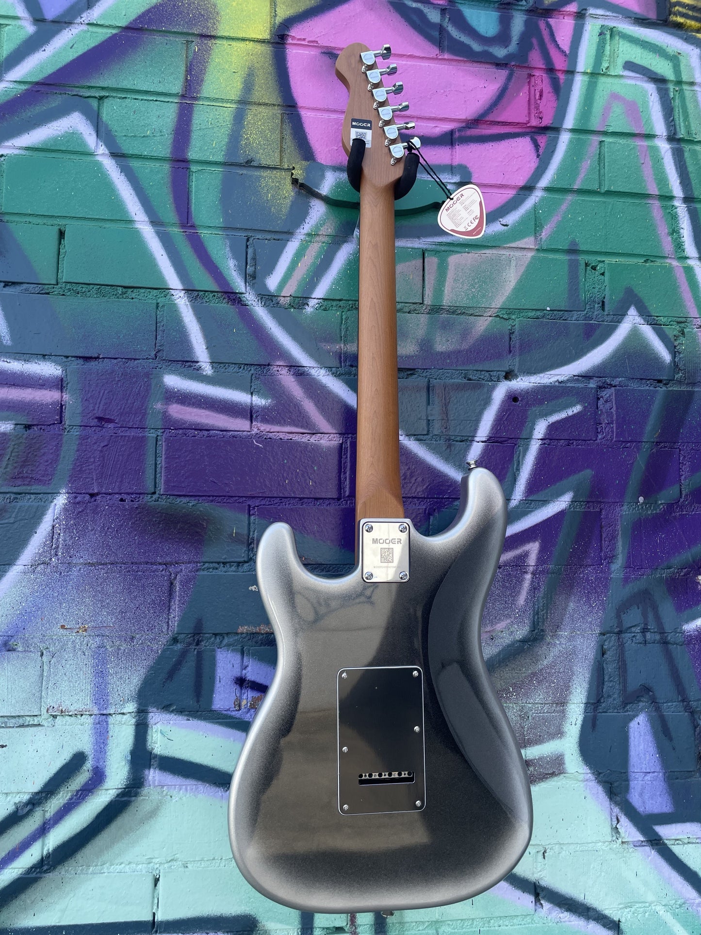 Mooer MSC10 Pro Electric Guitar - Dark Silver