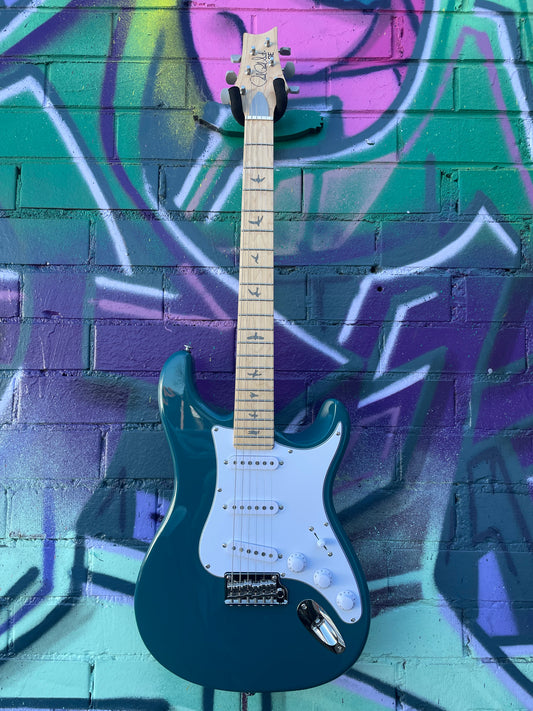 PRS SE Silver Sky Maple, Electric Guitar - Nylon Blue