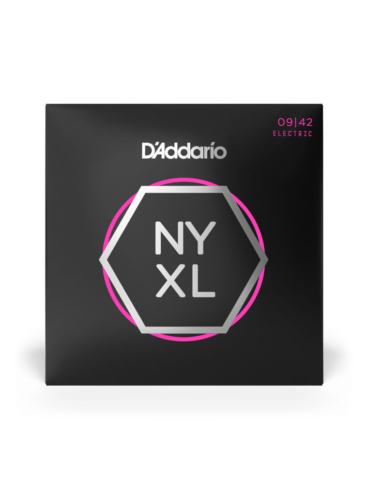 D'Addario NYXL NYXL0942 Super Light 9-42 6-String Electric Guitar Strings