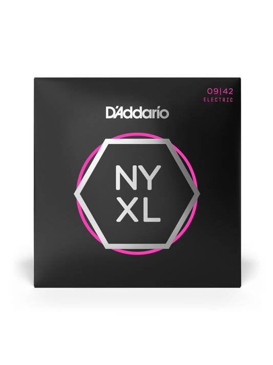 D'Addario NYXL NYXL0942 Super Light 9-42 6-String Electric Guitar Strings