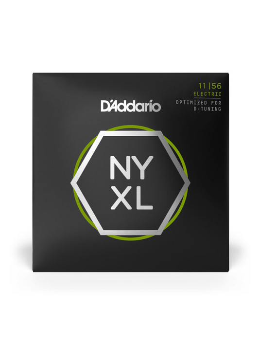 D'Addario NYXL NYXL1156 Medium Top/Extra Heavy Bottom 11-56 6-String Electric Guitar Strings