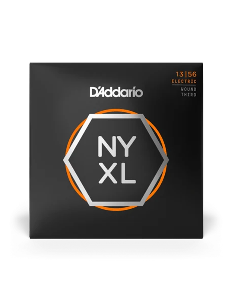 D'Addario NYXL Wound 3rd Electric Guitar Strings (13-56)