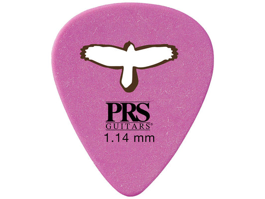 PRS Delrin "Punch" Picks - Purple 1.14mm Pack of 12