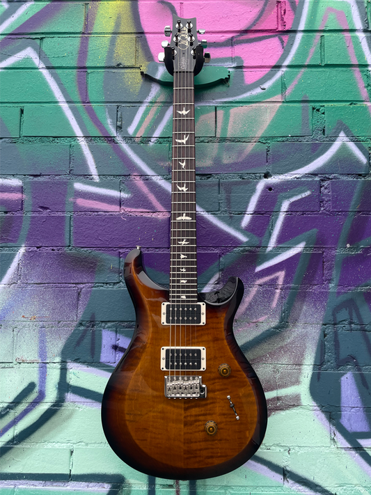 PRS S2 Custom 24 Electric Guitar - Black Amber