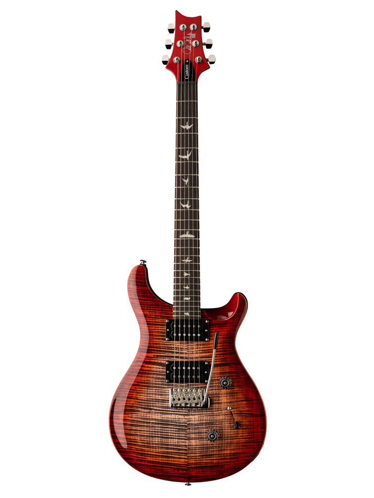 PRS SE Custom 24 Electric Guitar - Charcoal Cherry Burst