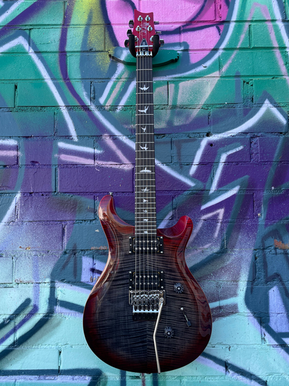 PRS SE Studio Electric Guitar - Charcoal Cherry Burst