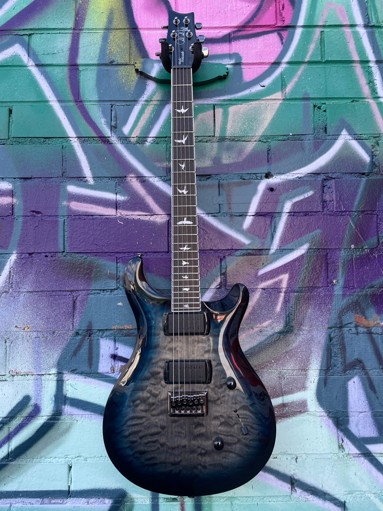 PRS SE Mark Holcomb Electric Guitar - Holcomb Blue Burst