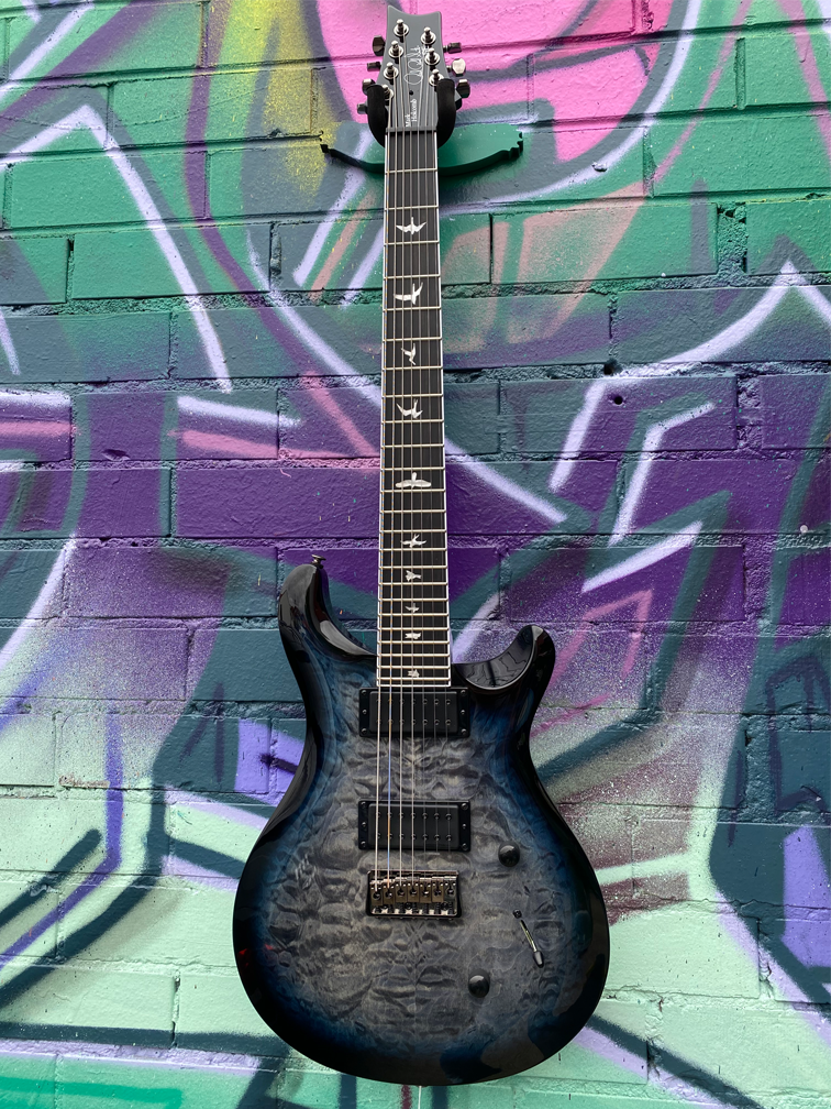 PRS SE Mark Holcomb SVN Electric Guitar - Holcomb Blue Burst