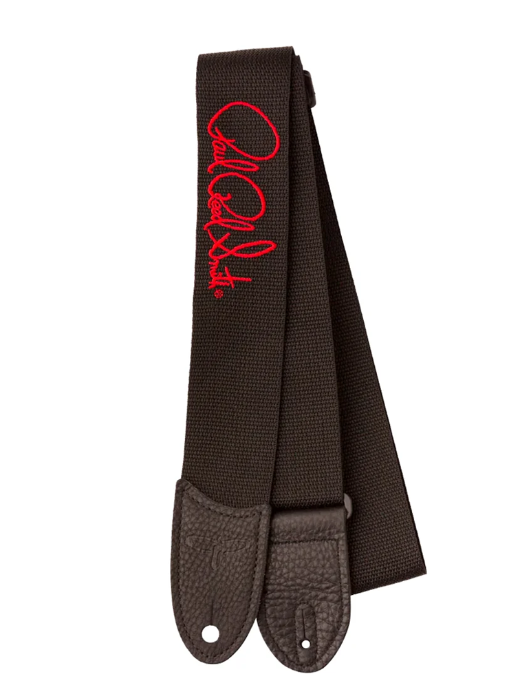 PRS Signature Poly Guitar Strap - Black/Red