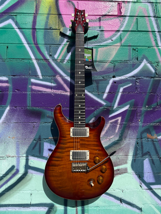 PRS DGT Moons Electric Guitar - Dark Cherry Sunburst