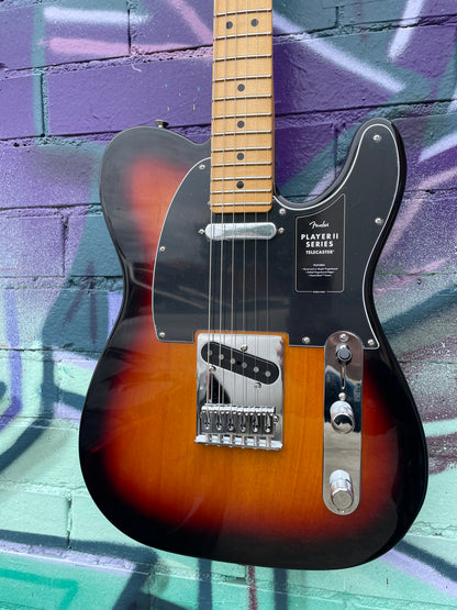 Fender Player II Telecaster Electric Guitar - 3 Colour Sunburst