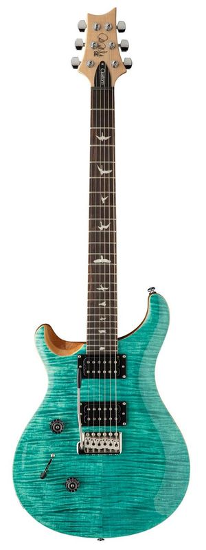 PRS SE Custom 24 Left Handed Electric Guitar - Turquoise