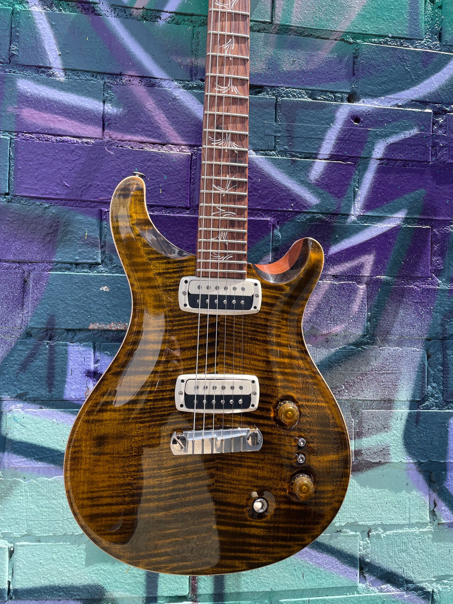 PRS Core Paul's Guitar - Yellow Tiger – Guitar Paradise