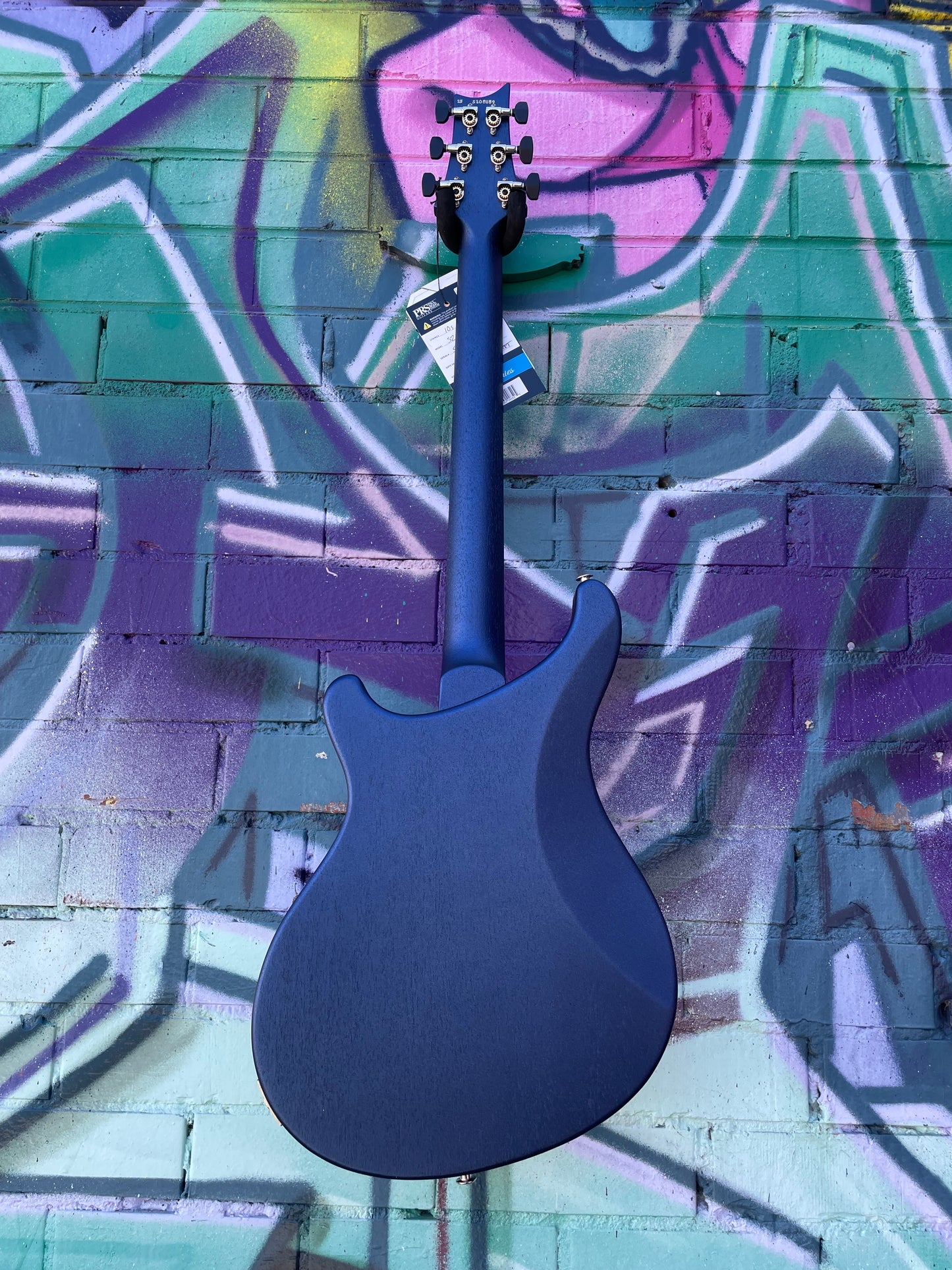PRS S2 Vela Semi-Hollow Satin Electric Guitar - Metallic Midnight