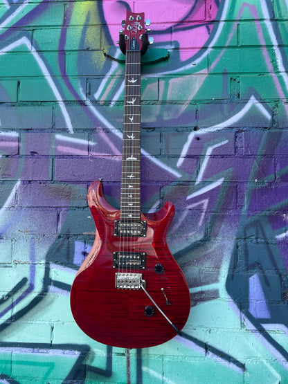 PRS SE Custom 24 Electric Guitar - Ruby (Violin Top Carve)