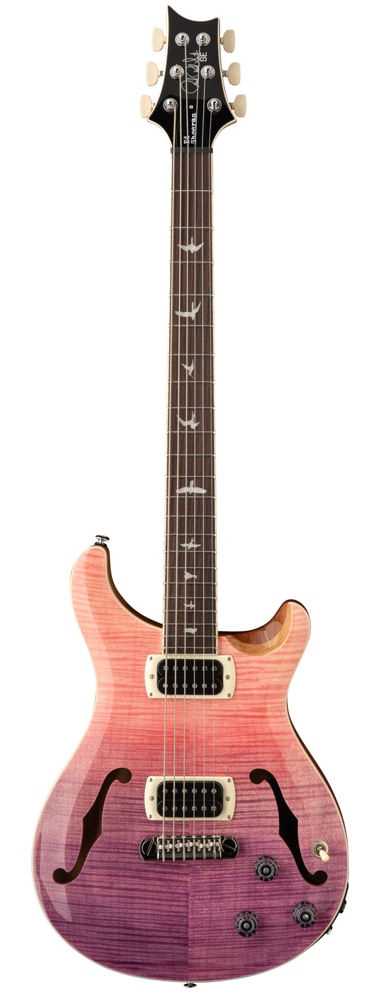 PRS SE Ed Sheeran Hollow Body 1 Baritone Piezo - Pink Ombre