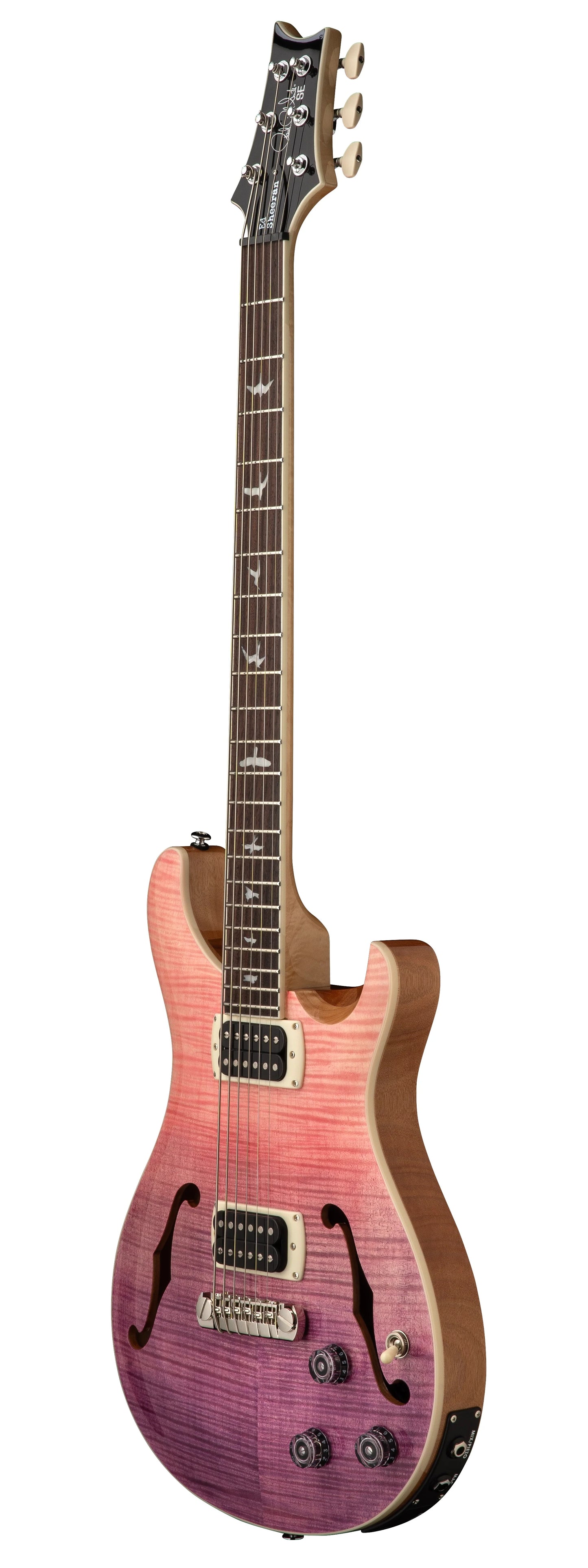 PRS SE Ed Sheeran Hollow Body 1 Baritone Piezo - Pink Ombre