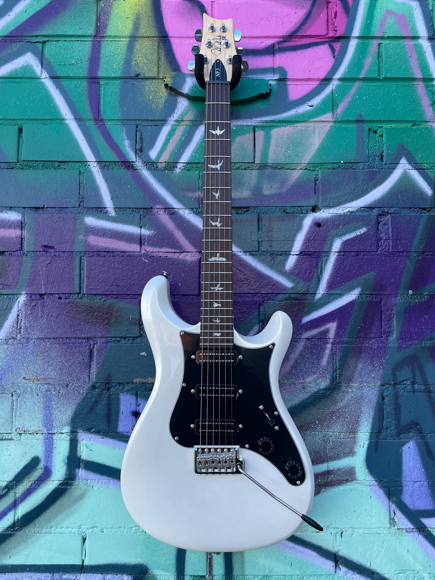 PRS SE NF3 Rosewood Electric Guitar - Pearl White