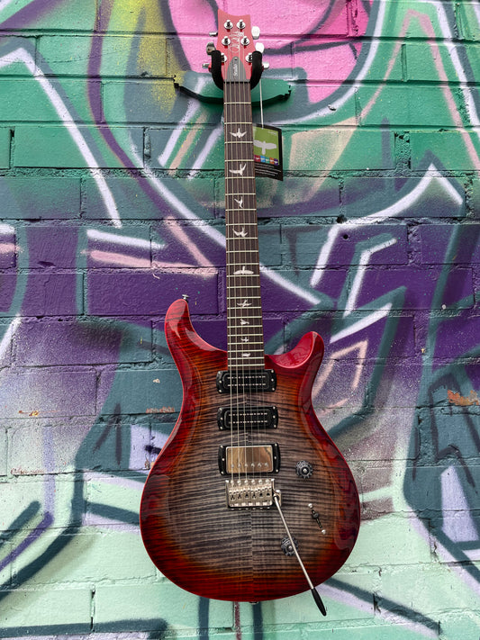 PRS SE Studio Electric Guitar Charcoal Cherry Burst