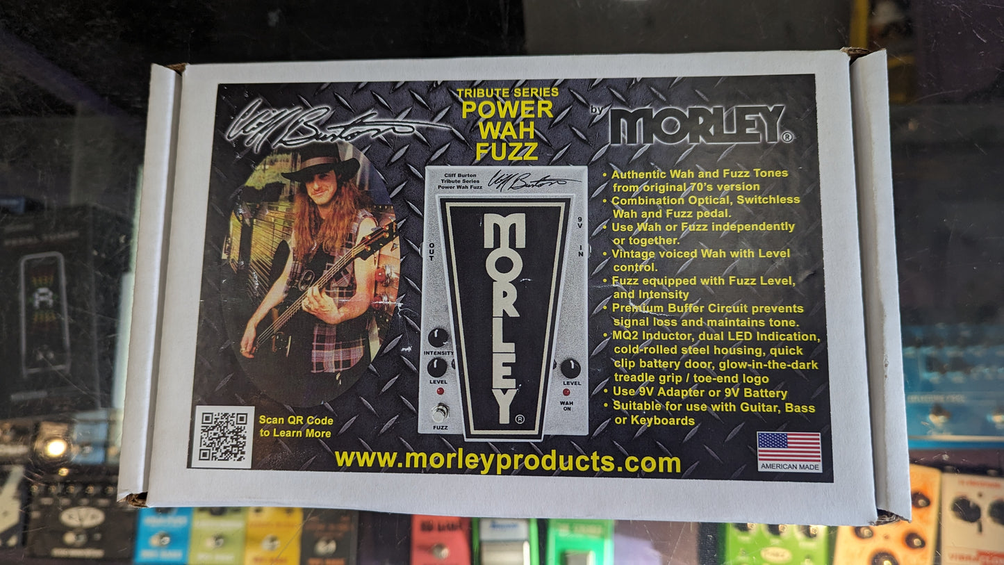 Morley Cliff Burton Tribute Series Power Wah Fuzz Pedal