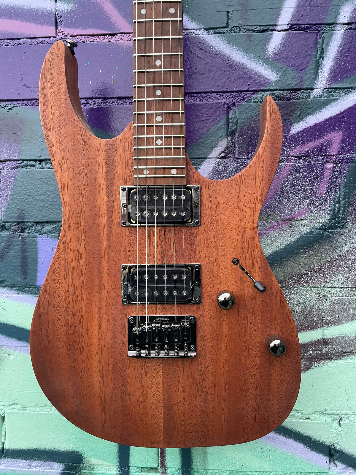 Ibanez Rg421 Ibanez RG Standard RG421 MOL Electric Guitar - Mahogany Oil – Guitar ...