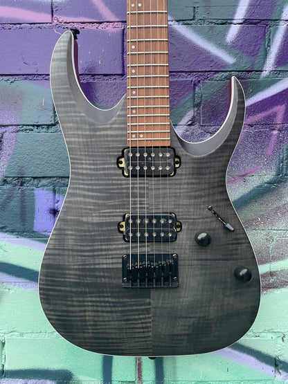 Ibanez RGA Standard RGA42FM TGF Electric Guitar - Transparent Gray Flat