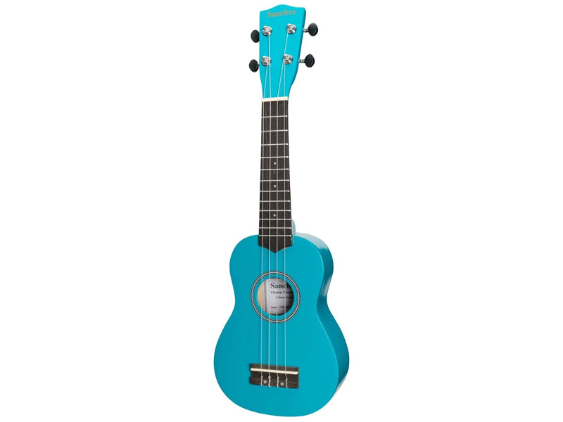 Sanchez 'Colour Series' Soprano Ukulele- Sky Blue