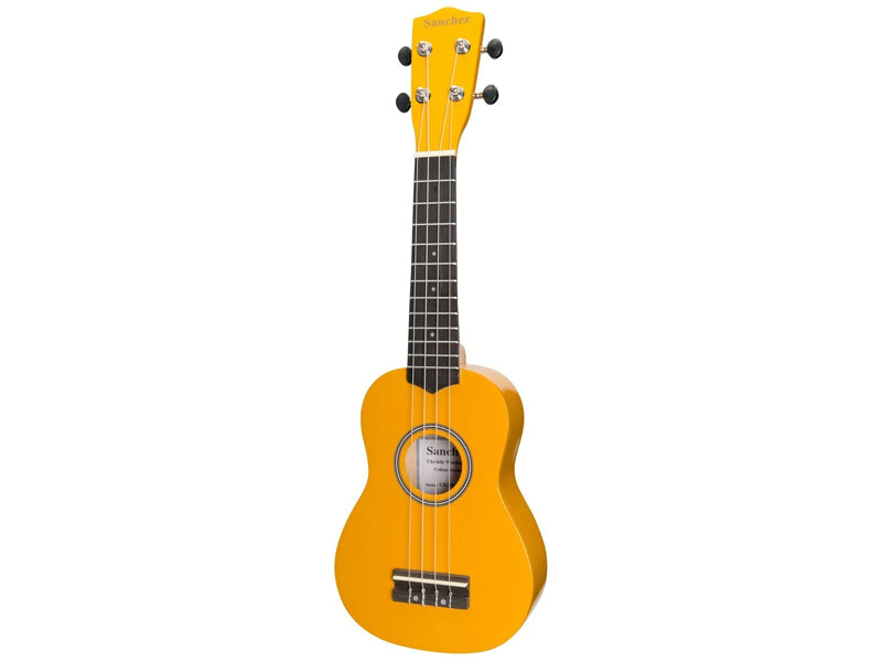 Sanchez 'Colour Series' Soprano Ukulele- Yellow