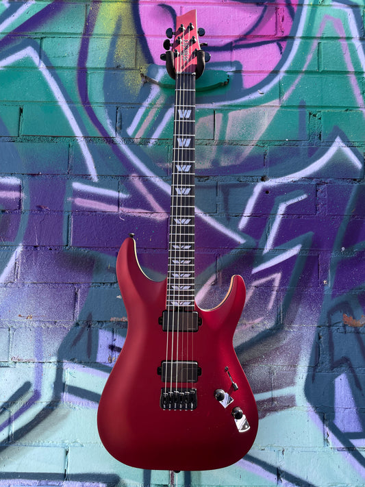 Schecter C-1 SLS Custom Electric Guitar - Racing Red