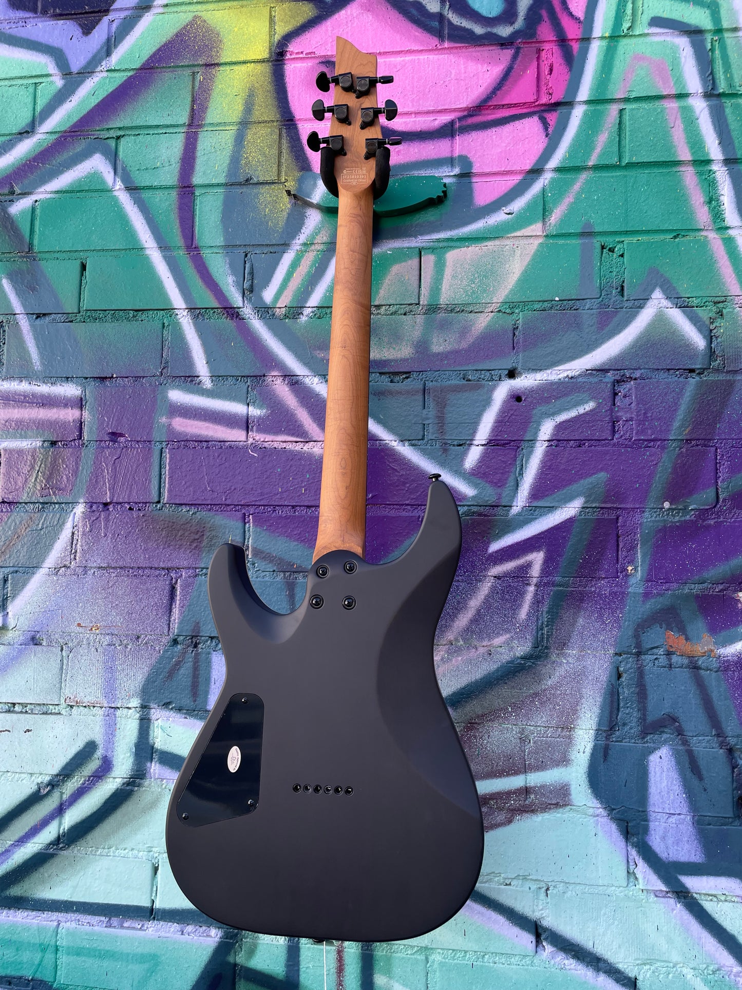 Schecter C-1 Standard Electric Guitar - Charcoal Satin