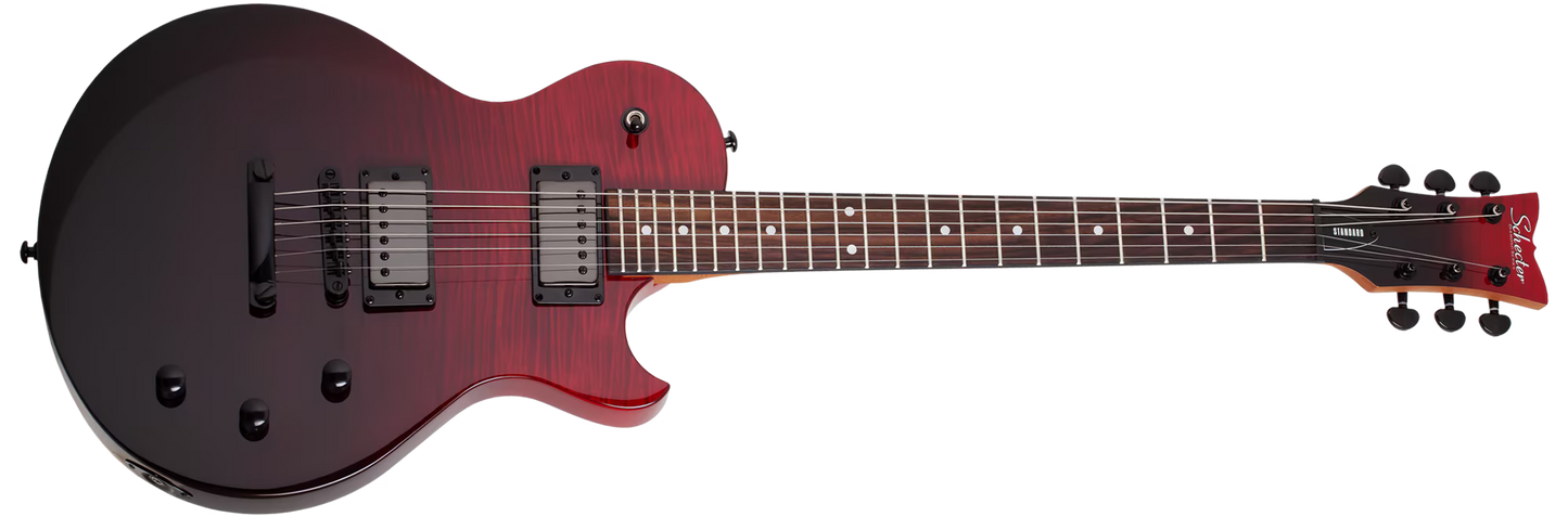 Schecter Solo-II Standard Electric Guitar - Blood Burst