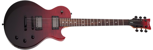 Schecter Solo II Standard Electric Guitar Blood Burst