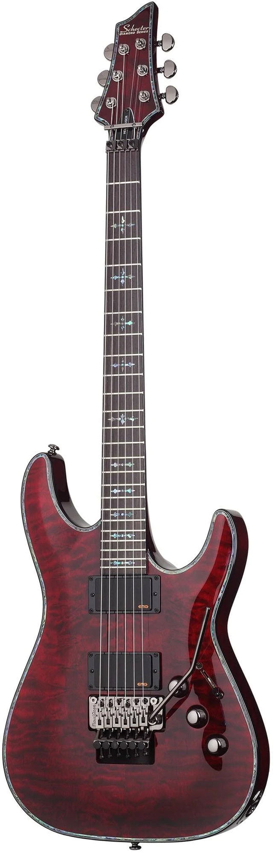 Schecter Hellraiser C 1 FR Electric Guitar Black Cherry