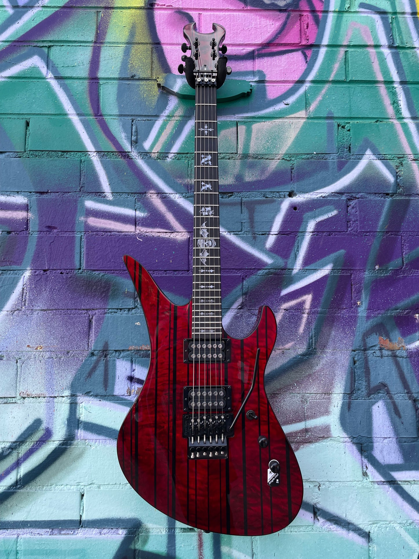 Schecter Synyster Standard Plus Electric Guitar - Trans Deep Red