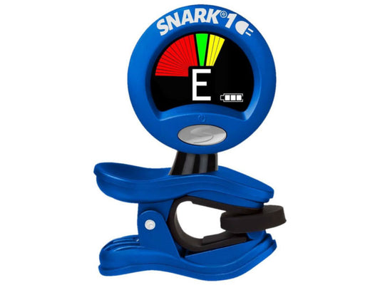Snark 1 Rechargeable Guitar/Bass Clip on Tuner Blue