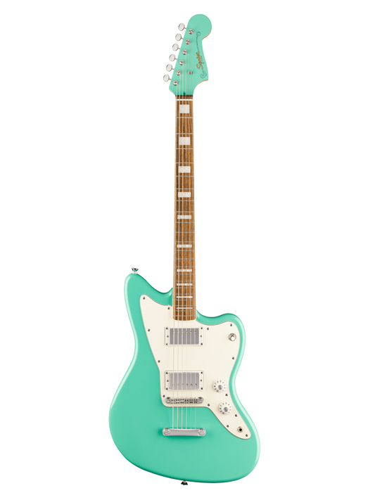 Squier Paranormal Baritone Jazzmaster HH Electric Guitar - Sea Foam Green