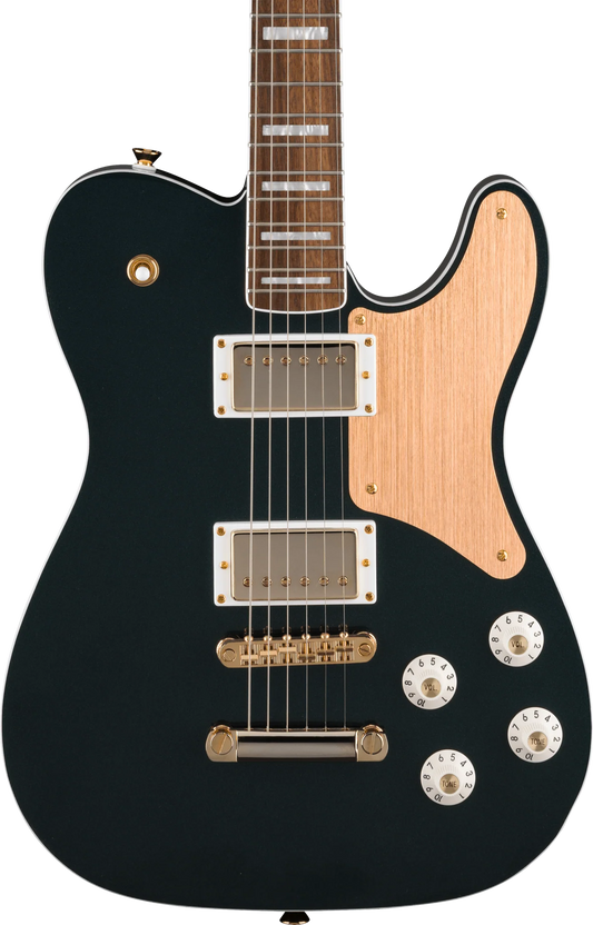 Squier Limited Edition Paranormal Troublemaker Telecaster Deluxe Electric Guitar - Cadillac Green