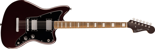 Squier Paranormal Baritone HH Jazzmaster Electric Guitar - Oxblood