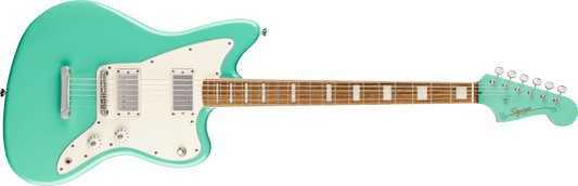 Squier Paranormal Baritone Jazzmaster HH Electric Guitar - Sea Foam Green