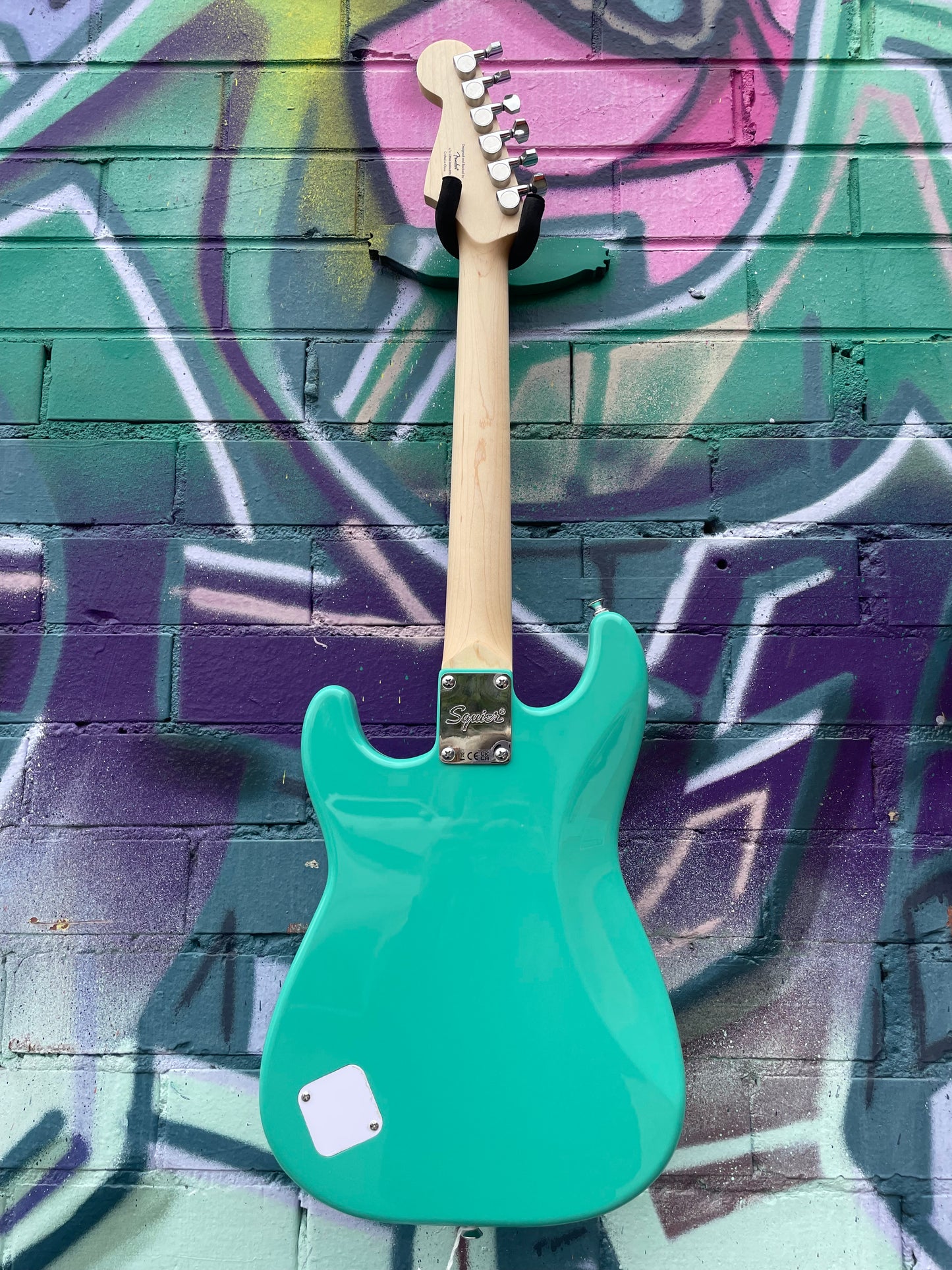 Squier Mini Stratocaster Electric Guitar - Sea Foam Green