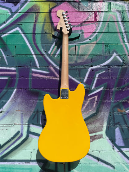 Squier Sonic Limited Edition Mustang Electric Guitar - Graffiti Yellow