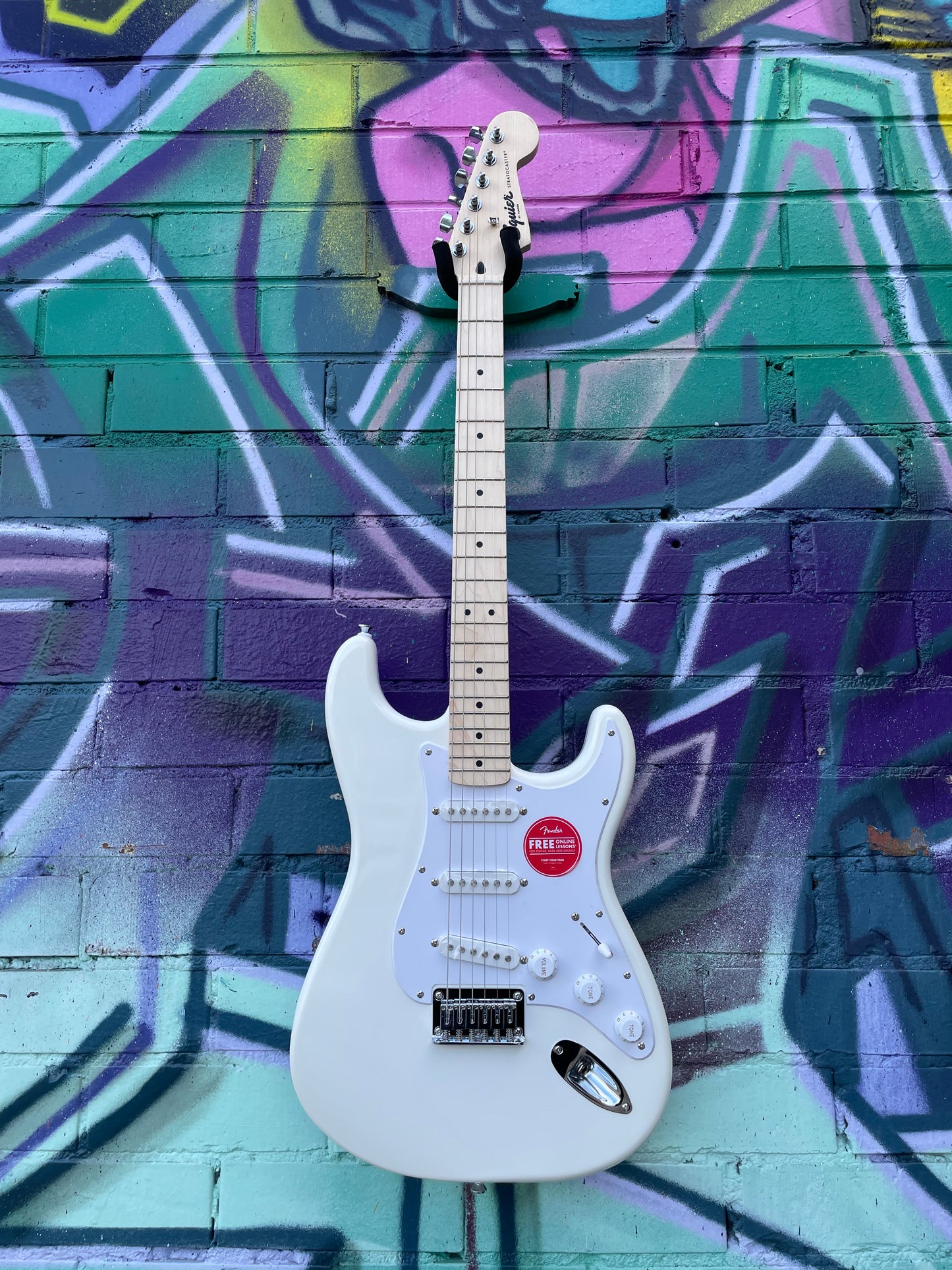 Squier Sonic Stratocaster HT Electric Guitar - Arctic White