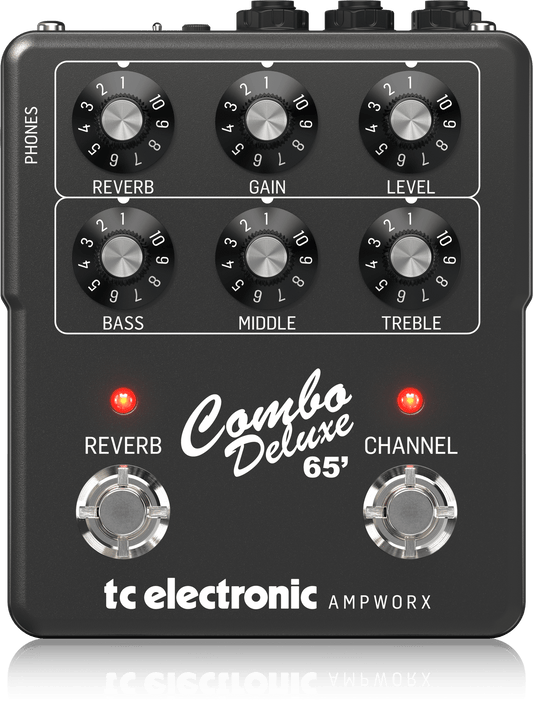 TC Electronic Combo Deluxe 65' Dual-Channel Guitar Preamp Pedal