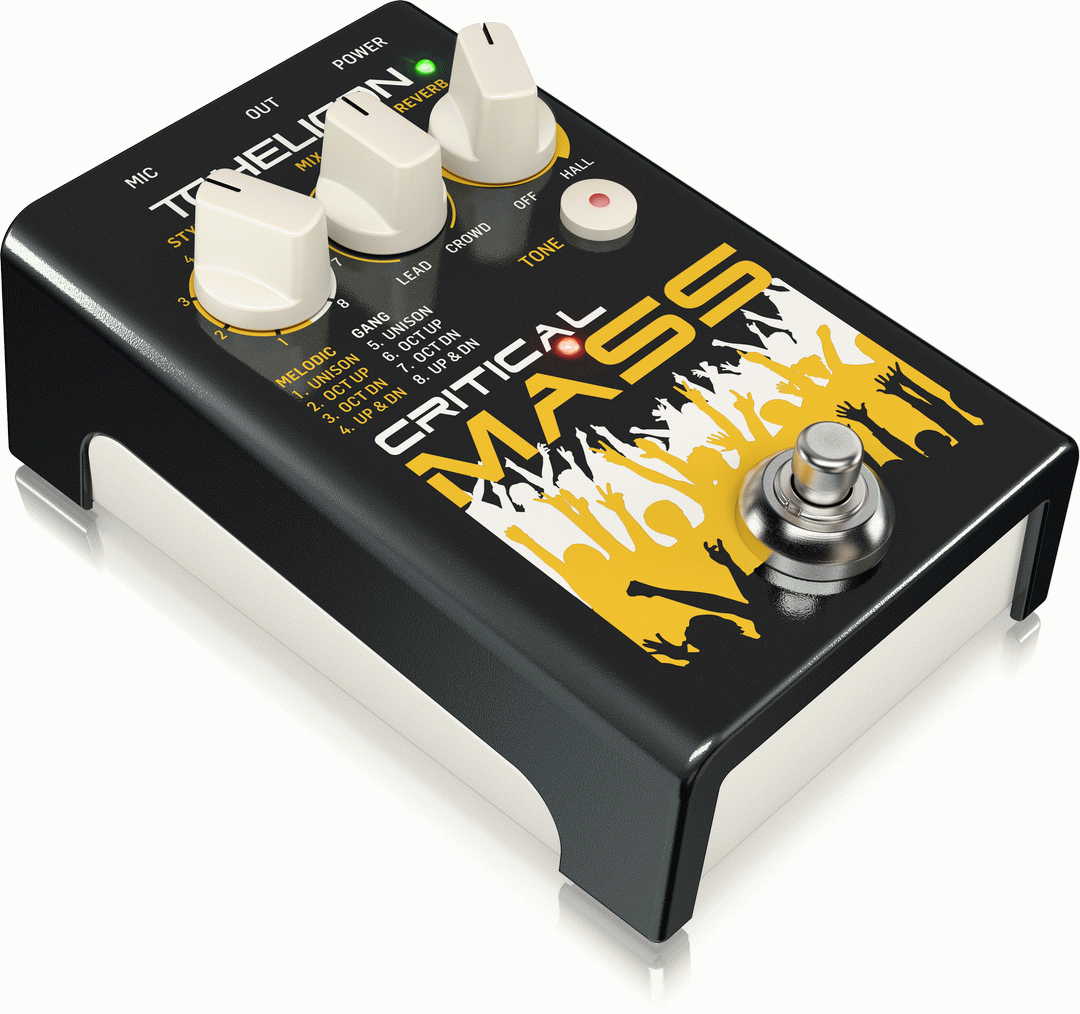 TC Helicon Critical Mass Pedal
