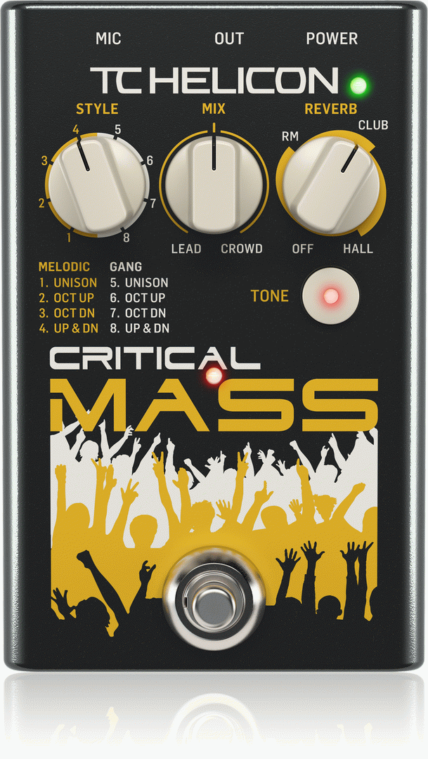 TC Helicon Critical Mass Pedal