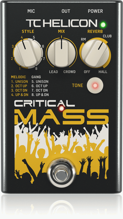 TC Helicon Critical Mass Pedal