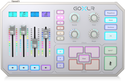 TC Helicon GoXLR White - Online Broadcaster Platform